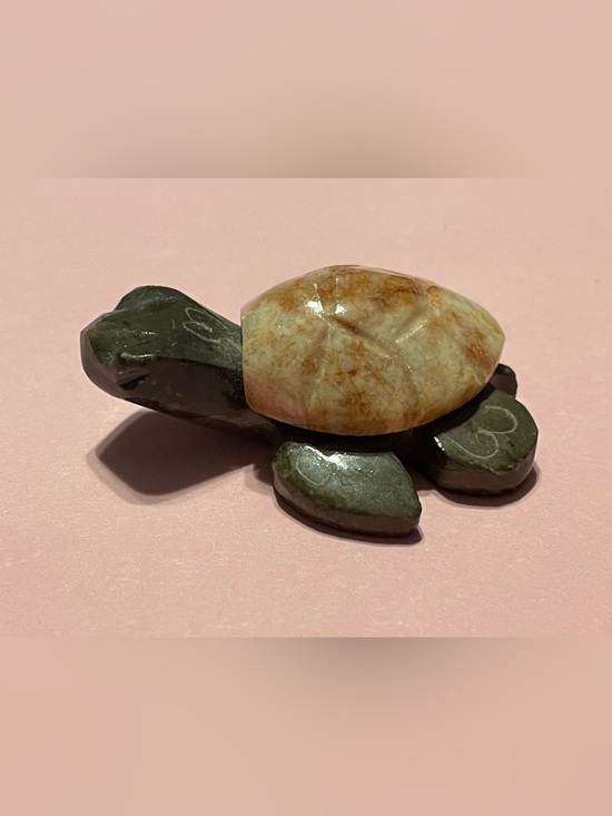 Other - Ecuador Stone Miniature Turtle Figurine